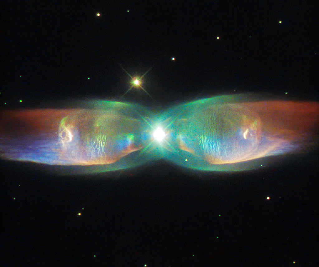 Hubble Sees the Wings of a Butterfly: The Twin Jet Nebula